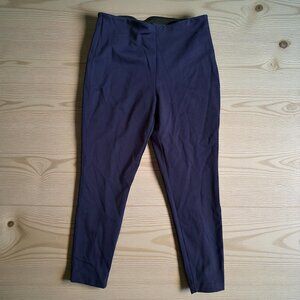 LYSSE Navy Blue Stretch Ankle Ponte Pants Size Large